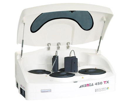 Máy xét nghiệm sinh hóa tự động Kenza 450TX