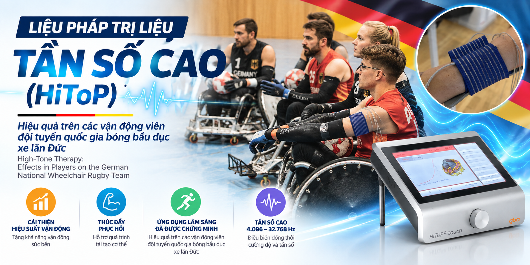 Wheelchair Rugby High-Tone Therapy Banner